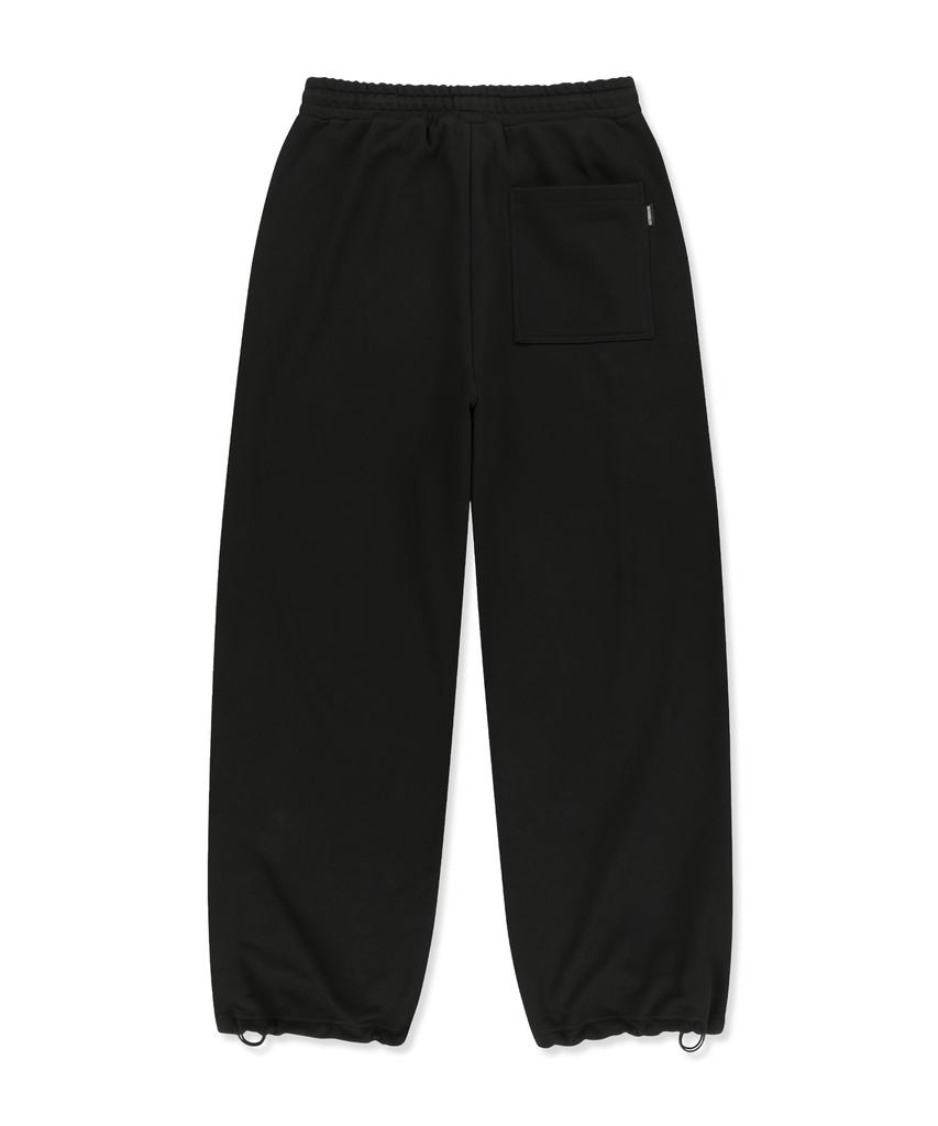 BROWNBREATH Og Tag Wide Sweat Pants - Black
