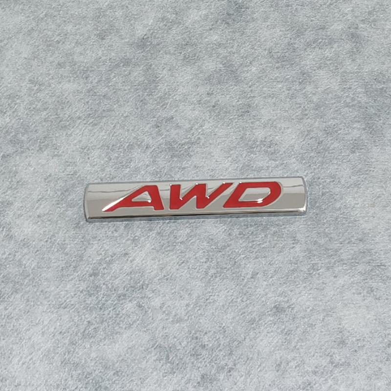 New Car Styling 3D AWD 2.0 2.5 Skyactive Metal Chrome Zinc Alloy Emblem Car Body Badge Sticker for Mazda 3 CX-3 CX-5 RX-8 RX-5