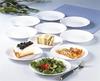 Bormioli Rocco Sturdy White Plates, Set of 10