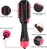 Hot Air Brush One Step Hair Dryer & Volumizer Hair Dryer Brush Negative Ion Generator For Straightening & Curling Hot Air Paddle
