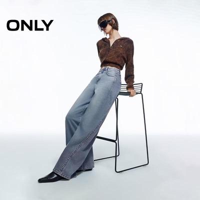 Women's 2026 Spring High-Waist Relaxed Straight-Leg Jeans