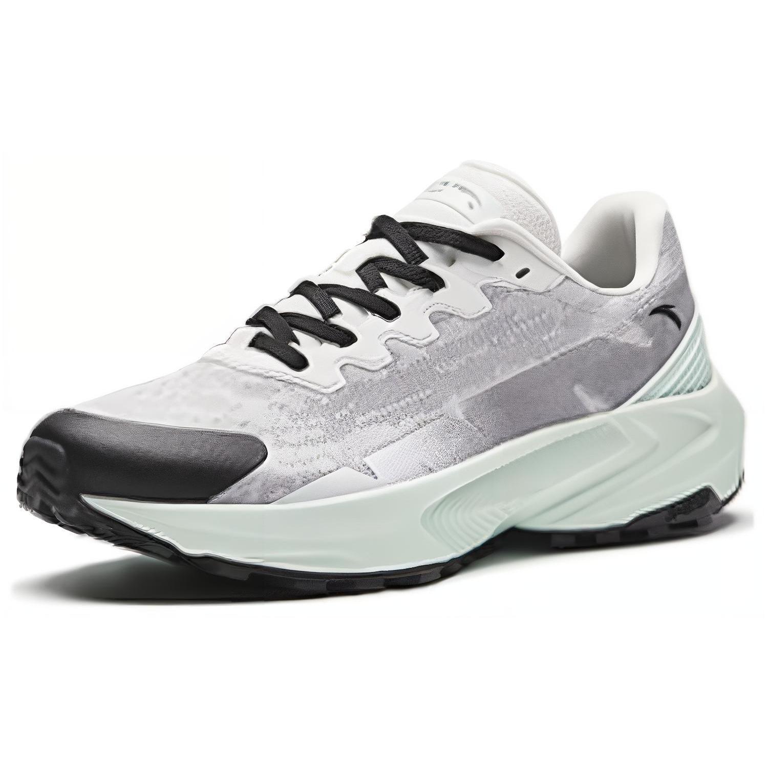 

Anta Comfortable Fabric Cushioning Breathable Low top Running Shoes Women s Paper Gray 122345584-4 38