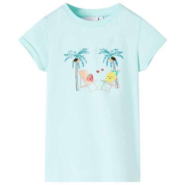 Children's T-shirt Light Aqua 92/104/116/128/140