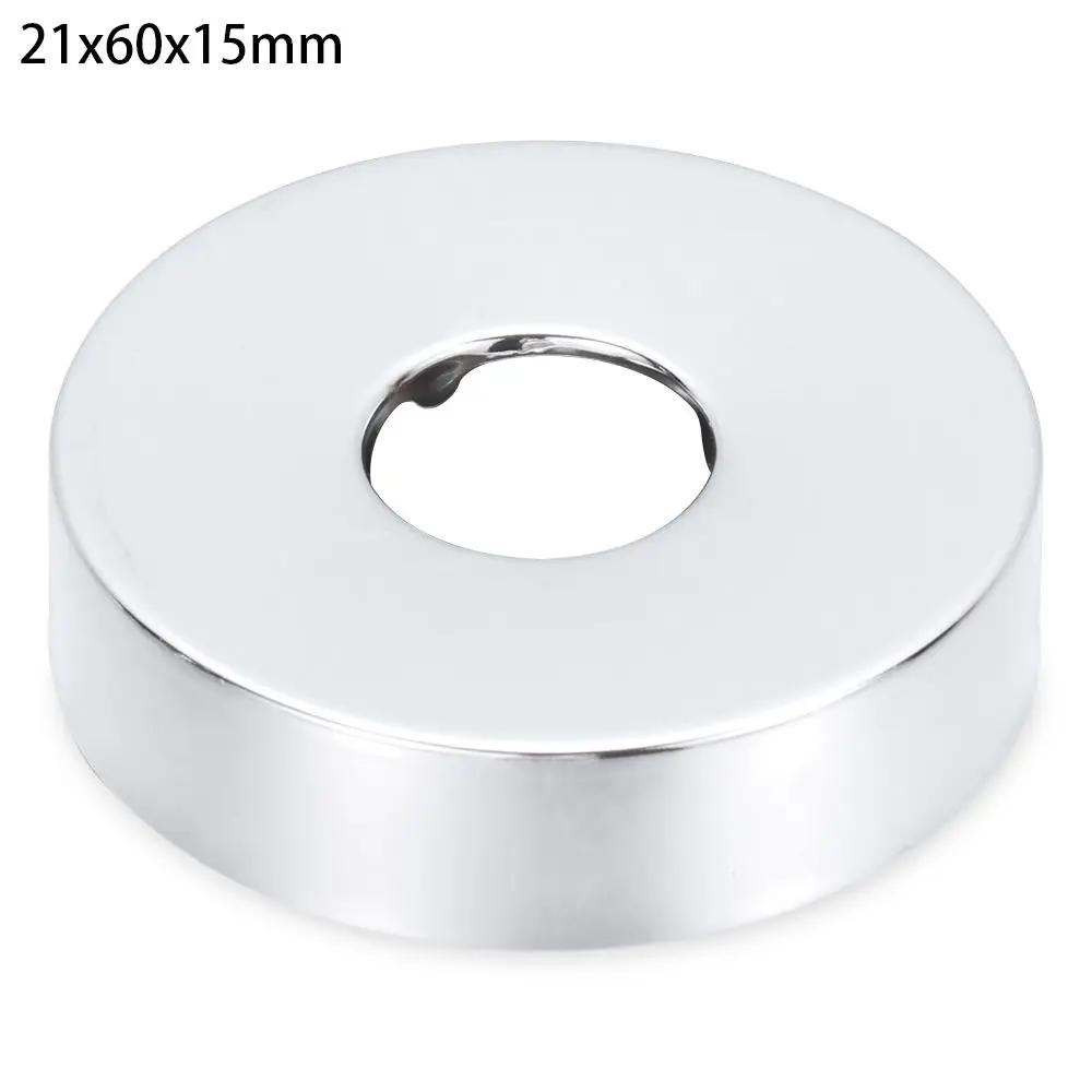New Chrome Stainless Steel Flange Cover Pipe Wall Covers Faucet Decor Faucet Decorative Cover Faucet Accessories