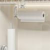 Easy Installion Rotatable Paper Towel Holder Suction Cup Hook for Efficient Kitchen and Bathroom Storage Solution