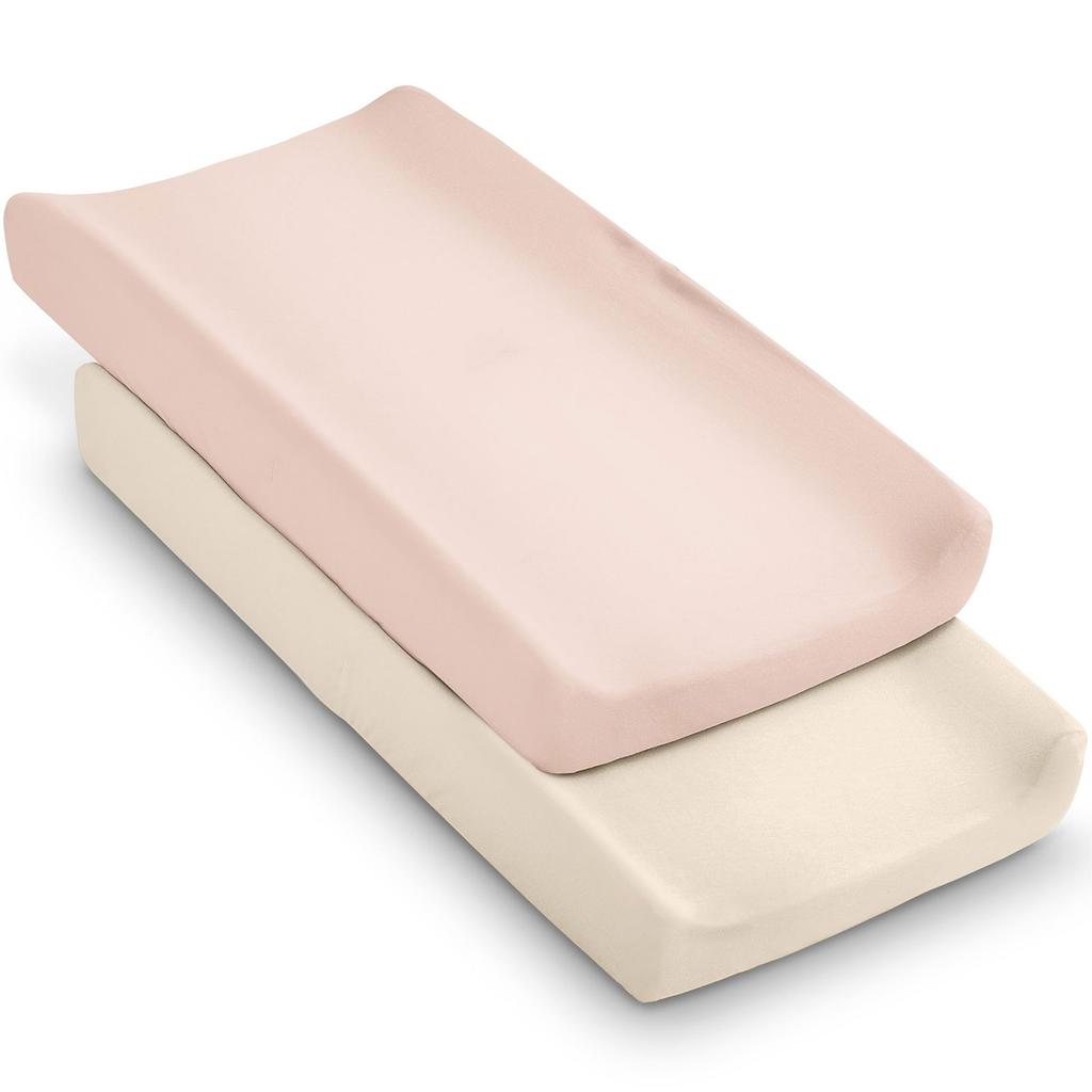 Pack of 2 Baby Changing Pad Cover Protector Case Enjoy Comfort and Durability for Baby Nursery and Diaper Table