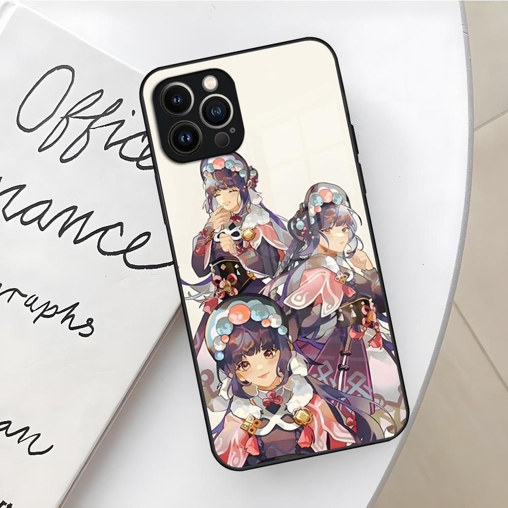 Genshin Impact Yun Jin Phone Case for Iphone 17 16 Air 15 14 12 11 13 Pro Max Mini X Xr Xs Se Puls glass Cover