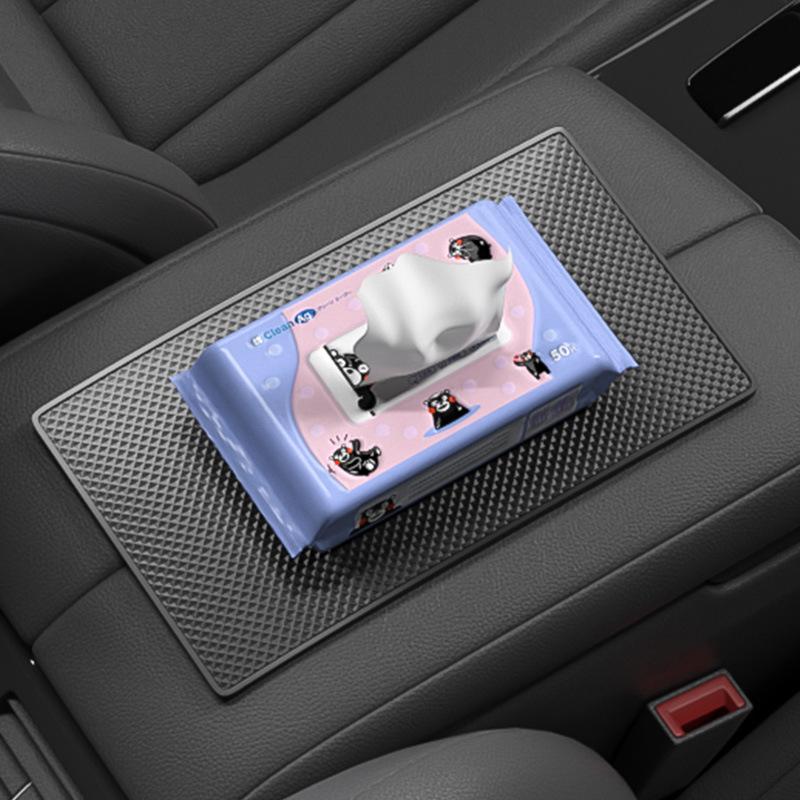 Car Non-Slip Pad Heat-Resistant Dashboard Organizer Mat Interior Decoration AccessoriesFixed Anti-Slip Pad