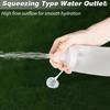 Leak-Proof Cycling Water Bottle High Flow Folding Water Bottle Collapsible Water Bottle  Travel