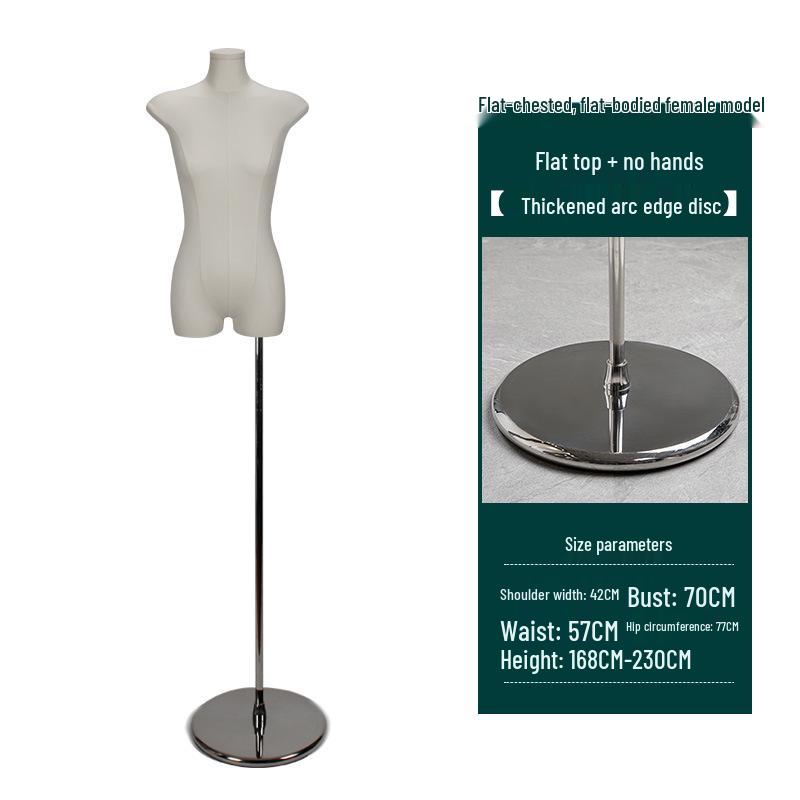 Korean-Style Women's Fabric-Wrapped Mannequin for Clothing Display