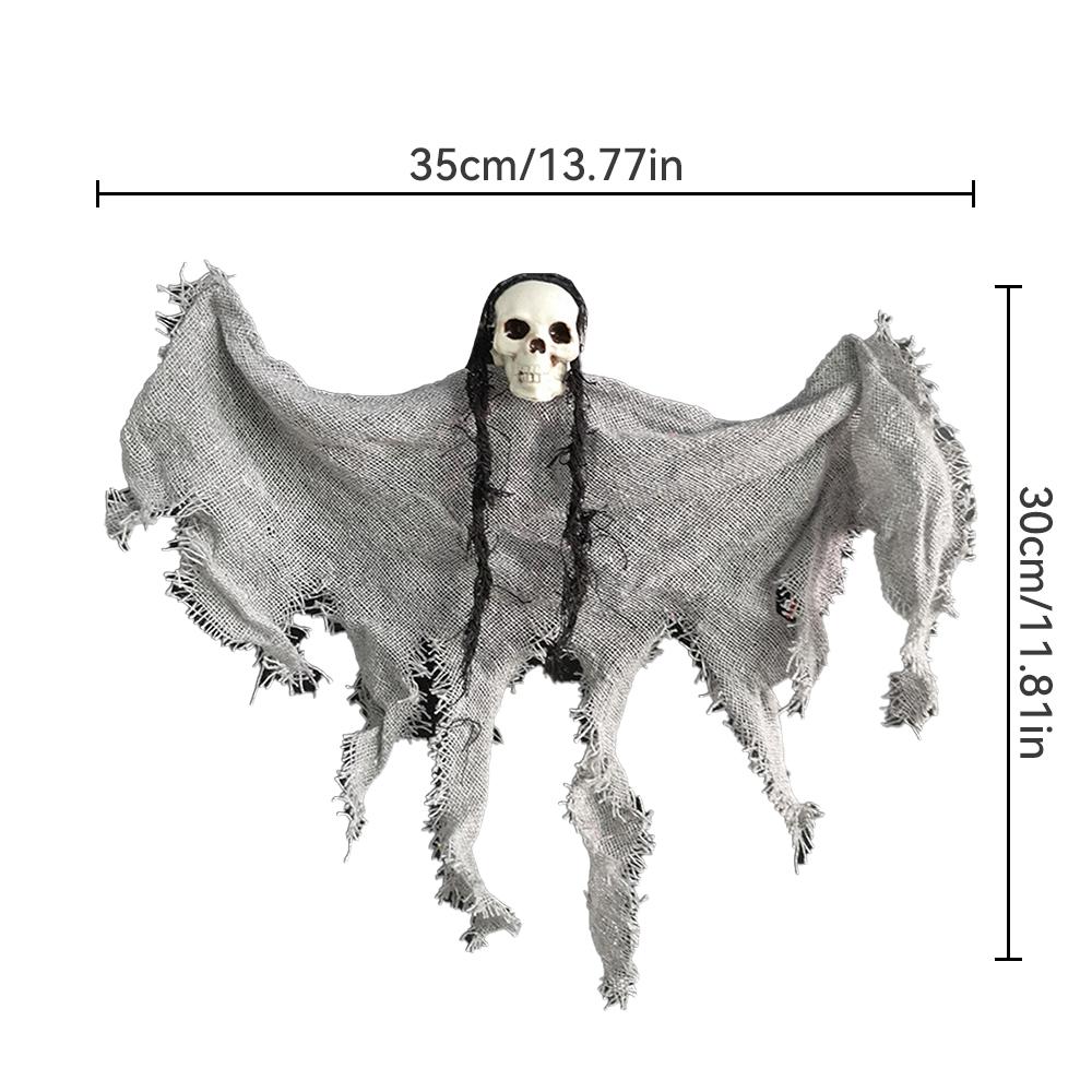 Halloween Hängender Schädelkopf Geist Spukhaus Flucht Horror Requisiten Ornament Halloween Party Dekorationen Für Home Terror Scary