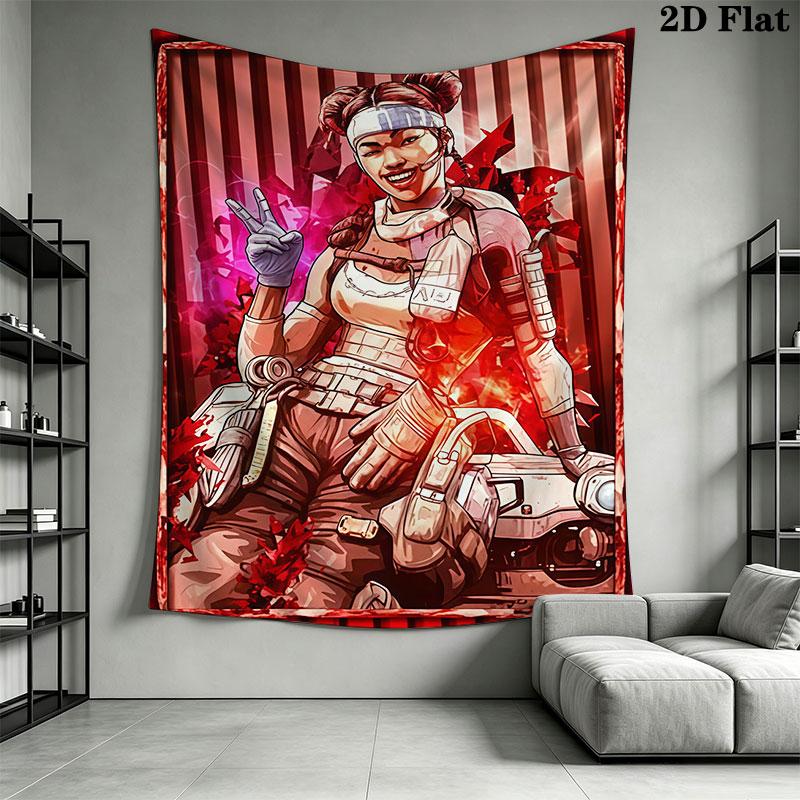 Apex poster Wall Hanging Printed Fabric Blanket Decorative Tapestries for Bedroom Living Room Home Decor
