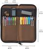 LIHIT LAB Pen Flat Case, Type, Indigo, A7652-11