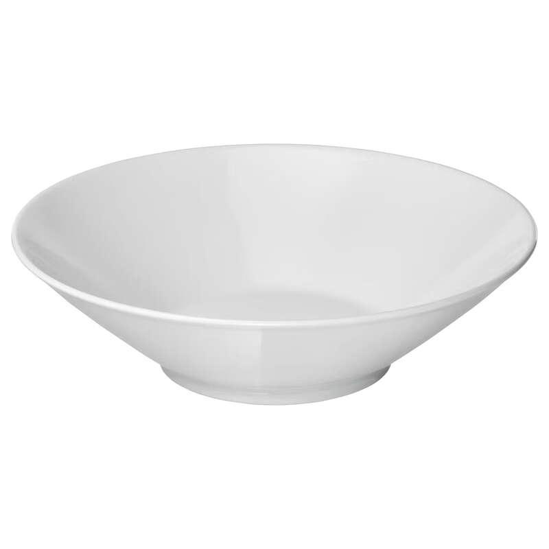 IKEA 365+ White 22cm Deep Plate