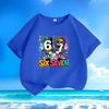 Kids 67 Themed Colorful Print TShirt Soft Cotton Fabric Breathable and Comfortable Ideal for Toddlers and Childrendf0343
