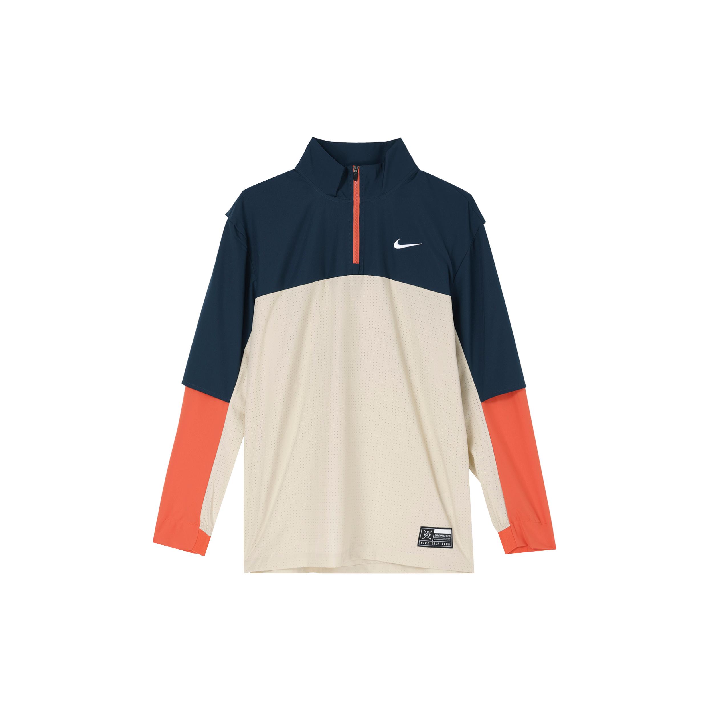 

New Nike Jackets Men Blue With White Lettering FQ1156-126 M