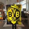 1pc Dortmund Print Flannel Blanket, High quality Comfortable for All Seasons, Home Decor, Warmth and Comfort, Perfect for Christmas Gifts29