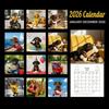 1PC Cute and Exquisite Design Style Pet Dog Calendar Hanging Hanging Wall Calendar  New Year Gift