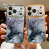 Case For iPhone 17 Pro Max Pink Marble Pattern Magnetic For Magsafe Hybrid Slim Matte Cover For iPhone 16 15 14 13 Pro Max