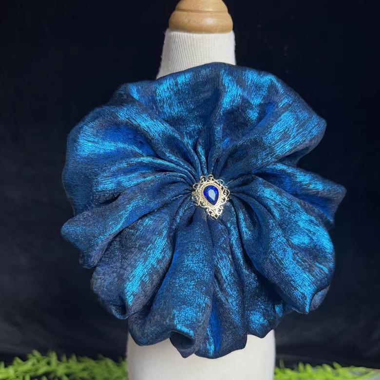 3D 15cm Manual Fabric Multi-layer Flower Brooches For Women Corsage Lapel Pins Fashion DIY Wedding Dress Clothes Accessories