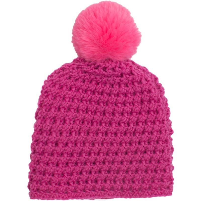 Winter neue Baby einfarbige Wollmütze, Kinder Strickmütze mit Bommel, Babymütze