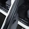RUNTB1 1/4/5Pcs For Volkswagen VW Car Door Sill Scuff Plate Decor Carbon Fiber Stickers Golf Polo Passat Tiguan Touareg Magotan Touran