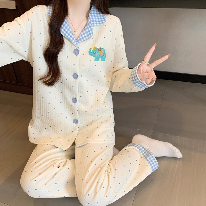 Women's Pajamas Set Pajamas 2-piece Set Airy Soft Casual Printed Pajamas