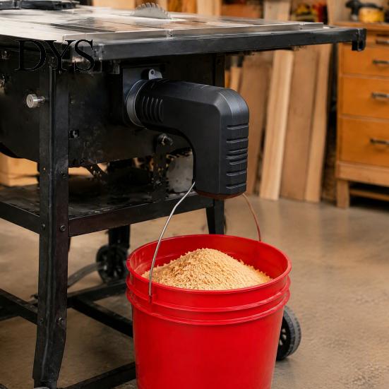 Dust Collection System Part Table Saw Collector Adapter, 3D Printed Port Replacement Vacuum Hose Adapter Connector, Efficient Sawdust Tool,