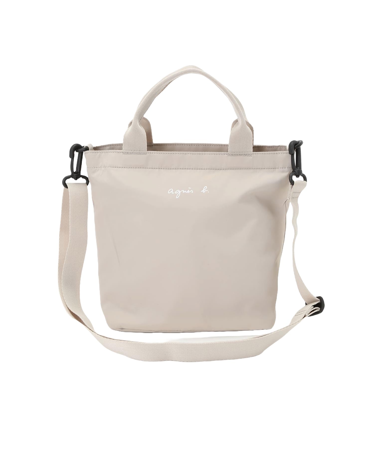 

Logo Handbag AC12 E SAC Free Beige [agnes b.] Women s бежевий