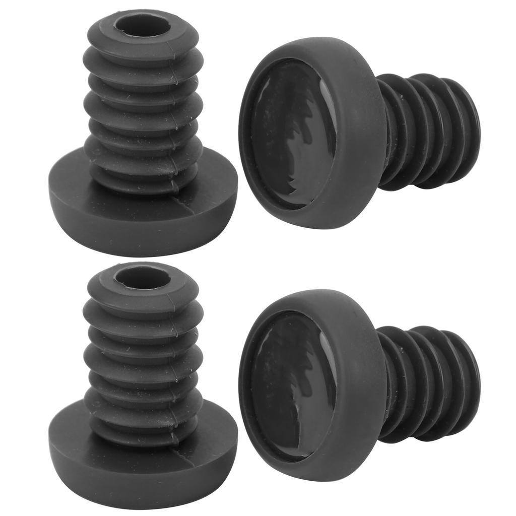 ZTTO Bike Handlebar Grips Bar Ends Screw Plugs Polyester Rubber Bicycle Cycling Accessory