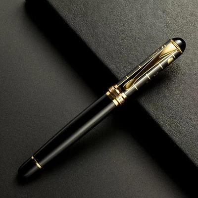 Luxury High-quality Metal Fountain Pen, Business Office Signature Pen, Suitable for Business People To Use