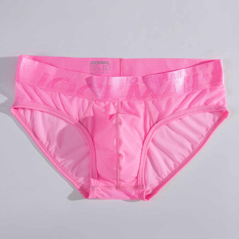 Briefs JOCKMAIL Ultra Thin Mesh Breathable Low Waist Men's Underwear