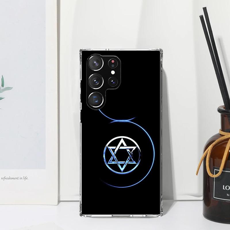 

David Jewish Star Symbol Phone Case For Samsung Galaxy S26 S25 Edge S24 FE S23 S22 Ultra S21 Plus S20 + Art Fundas Back Cover Ga Samsung S24