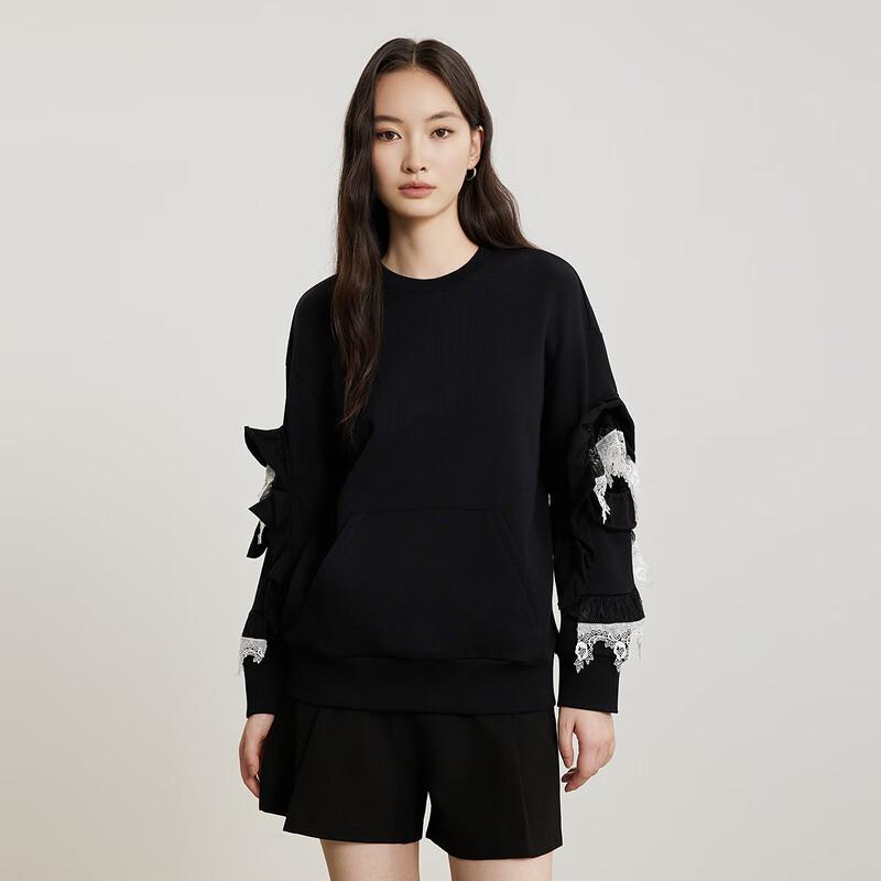 Gejin Women's Casual Slim Long Sleeve Sweatshirt