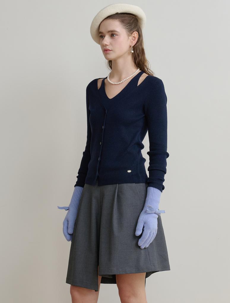 Leuiel Artist Wool Felt Beret_Ivory
