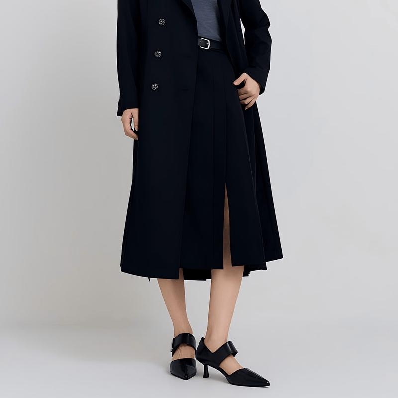 Gejin Women s A-Line Midi Skirt S