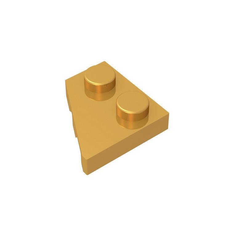 20 peças Compatíveis com MOC Partículas de Montagem 24299 Placa de Cunha 2 x 2 Esquerda Blocos de Construção DIY Educacional Alta Tecnologia Peças de Reposição Brinquedos