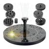 Solar Garden Fountain For Pond, Floating Garden, 7 Heads