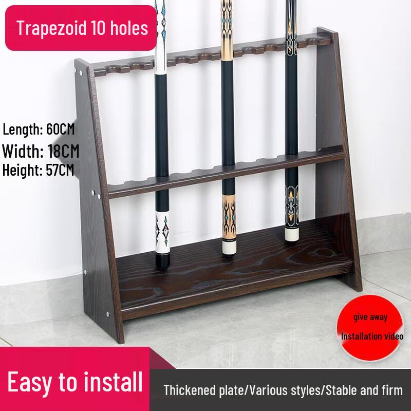 

Floor-Standing 10-Cue Rack