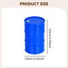 Mini Oil Drum 5.9cmx9.5cm Realistic Simulated Fuel Barrel Container for 1/8, 1/10, 1/12 RC Car