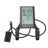 פאנל תצוגת LCD לאופניים חשמליים 24V 36V 48V פאנל LCD S830 עם מחבר עמיד למים 5 פינים לאופניים חשמליים קורקינט חשמלי