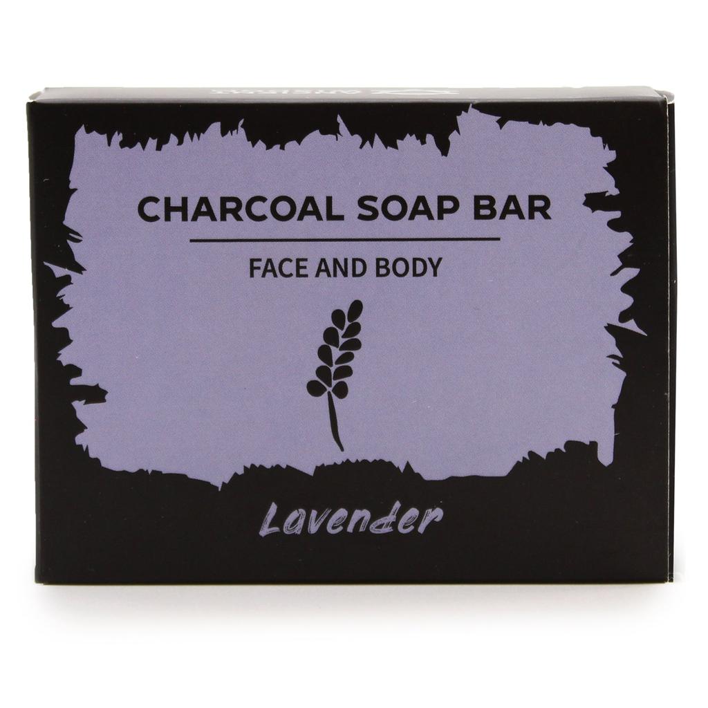 Activated Charcoal Soap Lavender 85g
