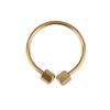 Durability Brasses Wristband Keychains Clasps Light weight Antique Bronze Key Rings for Key Tool Accessories Outdoor Gears