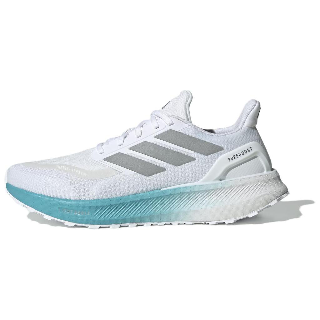 Adidas Pureboost 5 Comfortable Fashion Mesh Low Top Running Shoes Unisex Sneakers White JR7674