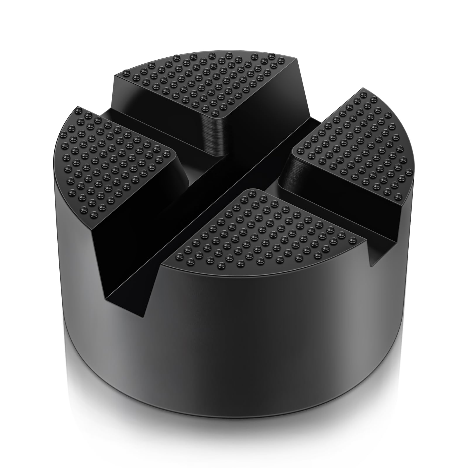 

DEDC Floor Jack Pads, Universal Thick Rubber Pinch Welding Jack Adapter Pads/Pack, Car Lift 1 PC