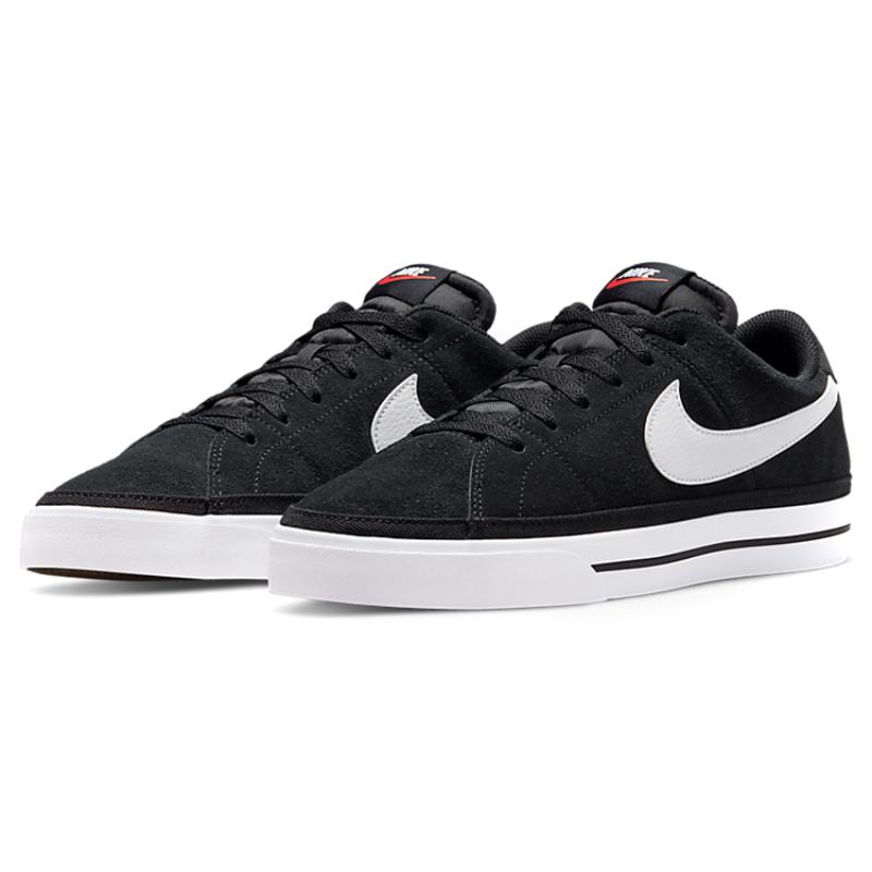 Nike Court Legacy Suede 'Black White'  Sneakers  DH0956-001