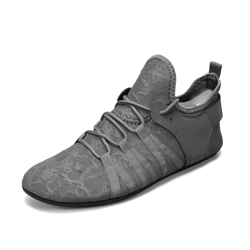 MAEDEF Herenschoenen Casual Platte Schoenen Heren Lichtgewicht Comfortabel Dunne Zool Veterschoenen Herenschoen Rijden Wandelschoenen Herenschoeisel 39