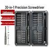 30-in-1 Multifunctional Magnetic Screwdriver Set for Electronics Repair