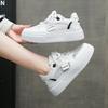 Thick-soled Versatile Popular Thick-soled Little White Shoes Women's 2025 Summer Breathable Women's Shoes Sports Versatile Increase Women's Leisure