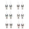 Vintage Women's Bohemian Tassel Hollow Bell Drop Dangle Hook  Earrings Jewelry